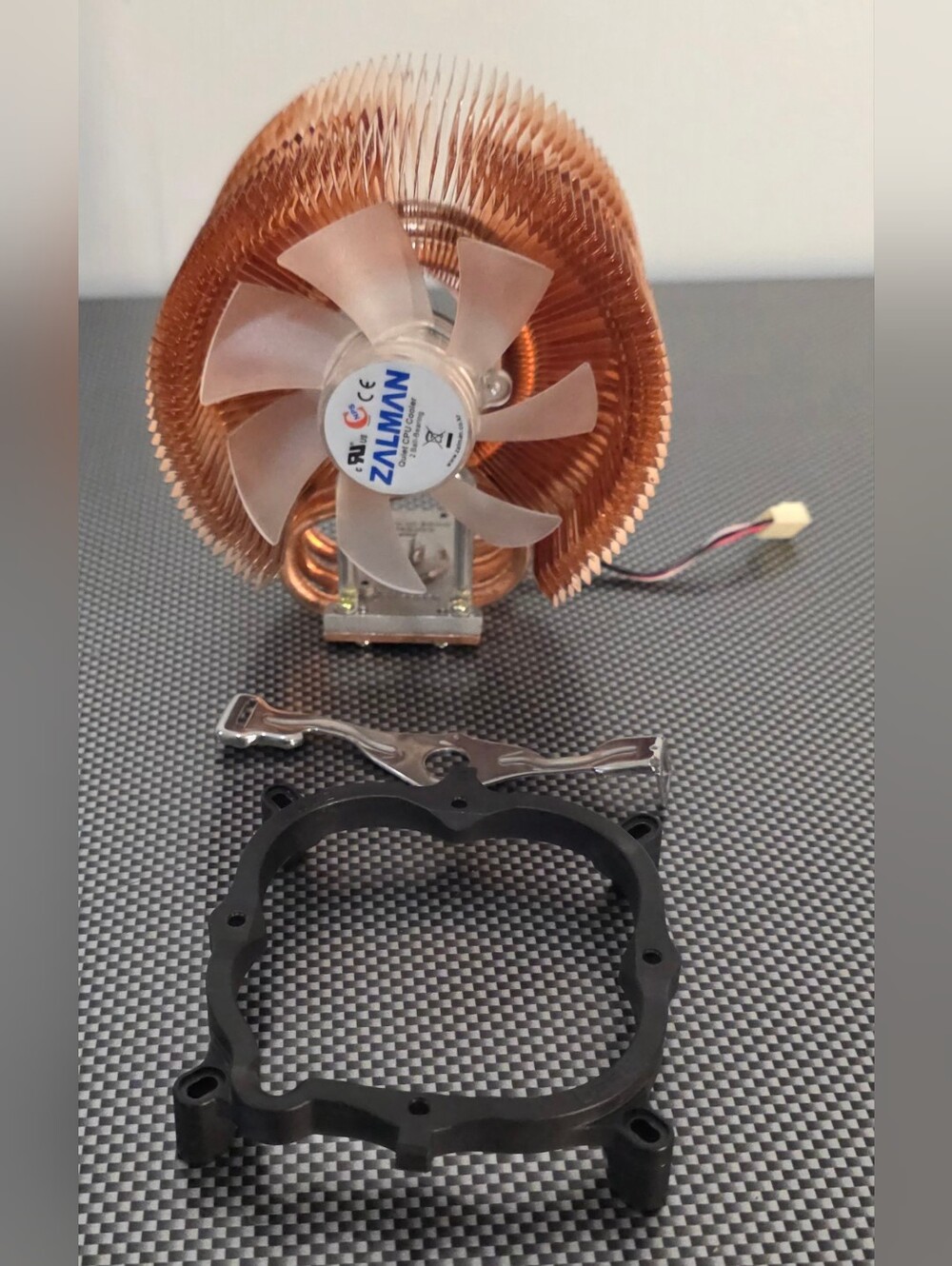 Zalman CNPS9500A LED Full Copper Core Desktop CPU Cooler Fan with Mounting Brack